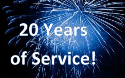 A Platinum Anniversary: 20 Years of Service to BLBB!