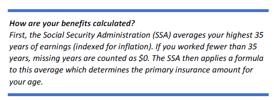 How are your benefits calculated